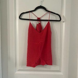J Crew Silk Tank Blouse Size 0 Color Pink